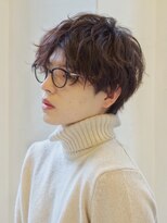 オーシャントーキョー サニー 原宿(OCEAN TOKYO Sunny)&nbsp;波巻きパーマツイストスパイラルパーマツーブロックメンズ黒髪