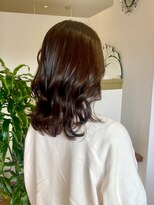 アビエクレール 河内花園(abije claire)&nbsp;ショコラレイヤーミディ【河内花園/髪質改善/白髪ぼかし】