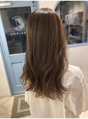 柔らかいナチュラルベージュ赤羽埼京線美容院