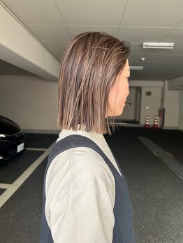 ムジーク(Musiiik)の写真/大人のハイライトでアカ抜ける。"幼すぎず、強すぎない"洗いざらしのようなラフなstyleがちょうどいい。