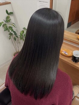ティーシースペース 元住吉店(T.C.SPACE)の写真/もう悩まない！癖×うねり×ダメージ髪でお悩みの方でも扱いやすい髪へ～ショートヘアとも相性抜群☆