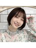 ケアカラーリタッチ+髪質改善ハホニコトリートメント【新宿】