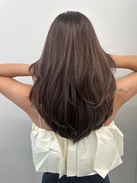 リリット(ReLit) ハイライトレイヤーカットグレージュベージュショート髪質改善