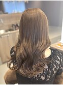 Wカラーで透明感◎ベージュ