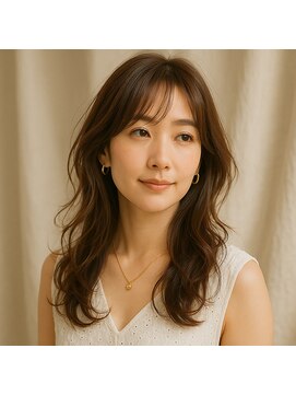 スープレックス ヘアーデザイン(SOUPREX HAIR DESIGN) SOUPREX大人デジタルパーマ セミロング 水素トリートメント