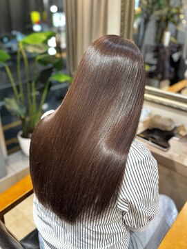 アヤラグランスパ 船橋店(AyaLA GRAN SPA) 【黒田 愛梨】暖色ブラウン/髪質改善カラー [髪質改善]