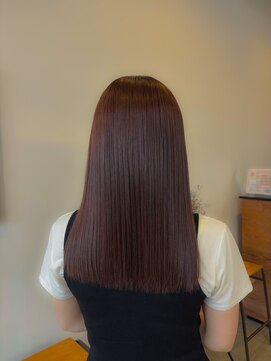 プラスヘアー(plus HAIR) ミディアムヘア(縮毛矯正)