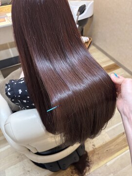 トゥーリ 二日市店(tuuli) 大人可愛いスタイル☆ベリーピンク/髪質改善