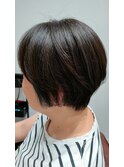 襟足すっきりショート
