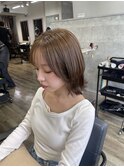 ヘーゼルアッシュ♪/梅田美容室/中村美伶