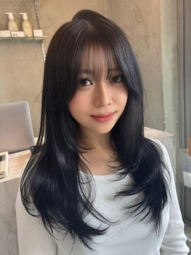 ディーバ 渋谷(D.I.E.V.A) 20代30代40代髪質改善オリーブグレージュブラックハッシュカット