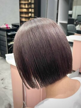 ワン バイ ジエクト(One by The Ect) 髪質改善カラー/モーヴピンク/バーガンディ/梅田