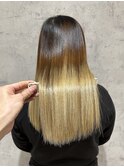 LUCIAストレート 酸熱トリートメント 艶髪 髪質改善