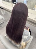艶っぽく仕上がる大人ピンクパープルカラー