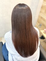 アグ ヘアー ミロ 本厚木店(Agu hair milo)&nbsp;ボルドーベージュ×ULTOWA〇本厚木