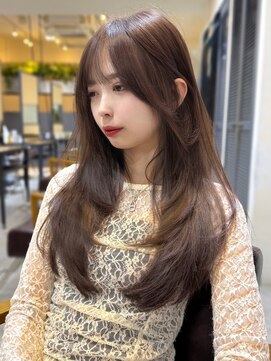 コート 表参道(Cote) 美髪レイヤーカット／くびれ巻き髪/ベージュカラー