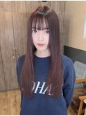 透明感カラー/髪質改善/縮毛矯正/韓国風レイヤーカット