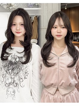 ゴウトゥデイ 横須賀店(GO TODAY)の写真/韓国レイヤーで創る、韓国風ヘアと透明感カラーの最旬スタイル☆一人ひとりに寄り添う似合わせ提案◎