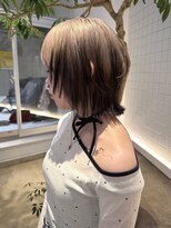 ローエ バイ デコ(Rohe by DECO)&nbsp;【廣川】レイヤーボブ/切りっぱなしボブ/ルーツカラー/シャギー