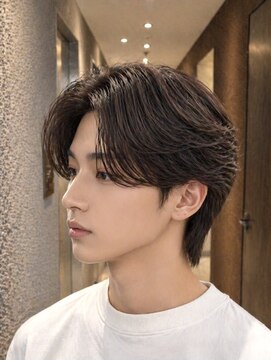サロウィン 倉敷店(SALOWIN) 曲がるストレート36/メンズカット/ニュアンスパーマ/メンズ/眉毛