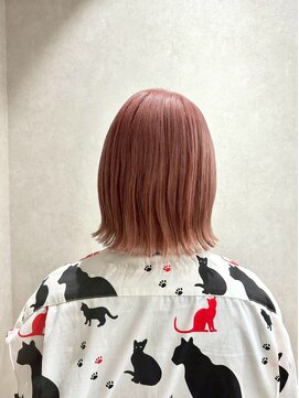 ビス ヘア アンド ビューティー 西新井店(Vis Hair&Beauty) ダブルカラー/ピンクベージュ