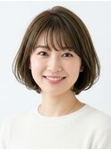 ショートボブ 白髪ぼかし 川越