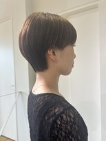 スリー(three.)&nbsp;ハンサムマッシュショート/刈り上げ女子/ツーブロック
