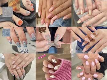 タクト(TACT)の写真/トレンドを押さえたヘアとネイルを！スタイリストARISAが同日施術で叶える美の贅沢時間♪