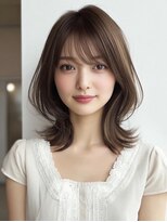 ハーツ 青山表参道店(Heart's)&nbsp;白髪ぼかし脱白髪染め似合わせショートボブ40代50代60代