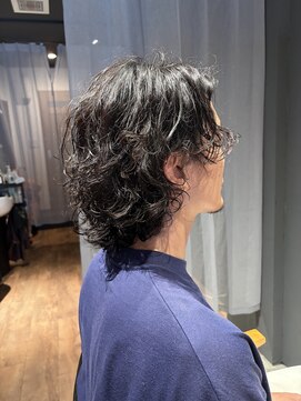 アンドワークス 2nd(&WORKS) ミディアムパーマ