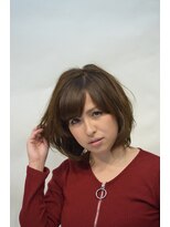 ケンズヘアーテスタ(KEN’s HAIR testa)&nbsp;前髪が決め手！エアリーボブ