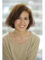 リル 塚口(LiL) 【LiL'】ナチュラルボブヘアスタイル☆ISM