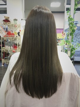 ラフォンテ ドゥーエ(LA FONTE due) 髪質改善カラーエステ艶髪ロング