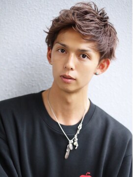 アフロート ディル(AFLOAT D'L) ☆AFLOAT☆サイドパートショートワイルドアップバング　テクノ