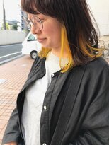 ナイーブヘアデザイン(NAiVE HAIR DESIGN)&nbsp;【NAiVE hair】インナーイエロー