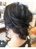 パーティヘアアレンジ★