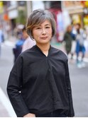 【えがお美容室】50代60代にオススメ☆骨格似合わせショート