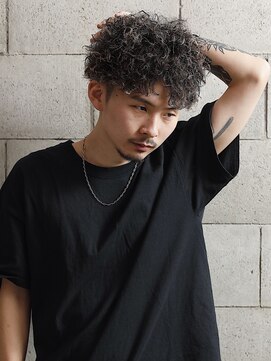 チルチェア ノースエリア 高円寺店(CHILL CHAIR north area.) ツーブロックスパイラルパーマ <高円寺> <理容室> <バーバー>