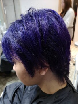 ヘアーサロン デライト(DELIGHT) メンズショート&ハイトーンカラー