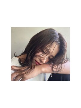 エミュー(emue) 京都艶カラー シークレットハイライト ミルクティーブラウン中島