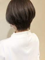 スーパーカット 元町店(SUPER CUT)&nbsp;ハンサムショート　ショート　アドミオカラー　透け感