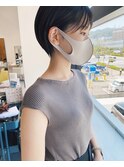 シースルーマッシュショート