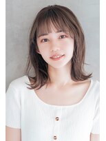 リベルテ(LIBERTE) Liberte銀座 20代大人かわいい小顔外ハネ×グレージュカラー