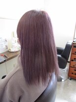 コアフィールフィス(COIFFURE fils) 【見附　今町】ピンクアッシュヘア