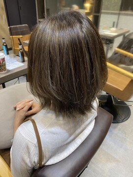 シャインヘアフラッペ 新百合ヶ丘2号店(Shine hair frappe) ベージュハイライト