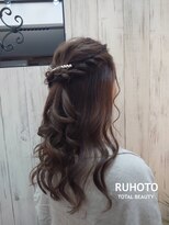 ルホート Ruhoto&nbsp;結婚式ヘアアレンジ