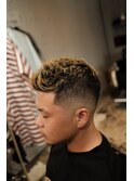 Feather up Skin fade