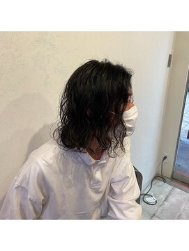 ディープ プラス ナカザキ(deep+nakazaki) メンズロングパーマ