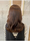 マロンブラウン＊ナチュラルヘア＊艶髪【ZinaCENTRAL】