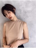 大人カワイイコンパクトくびれショートボブ